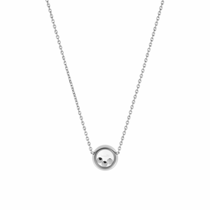 Chopard Happy Diamonds Icons necklace, white gold and diamonds