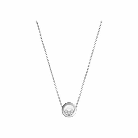 Chopard Happy Diamonds Icons necklace, white gold and diamonds