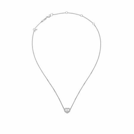 Chopard Happy Diamonds Icons necklace, white gold, diamonds