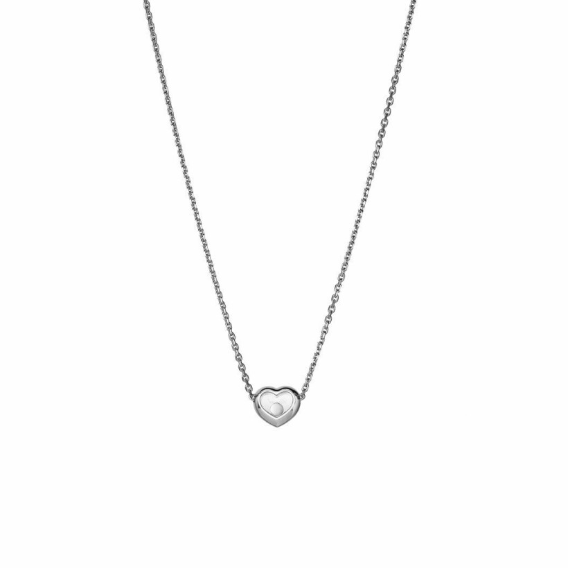 Chopard Happy Diamonds Icons necklace, white gold, diamonds
