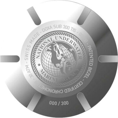 Montre Doxa SUB 300 Ti5 Clive Cussler