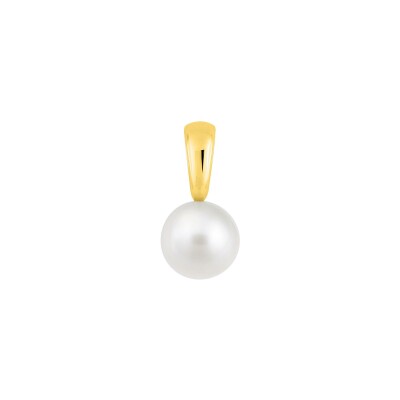 Pendentif en or jaune et perle