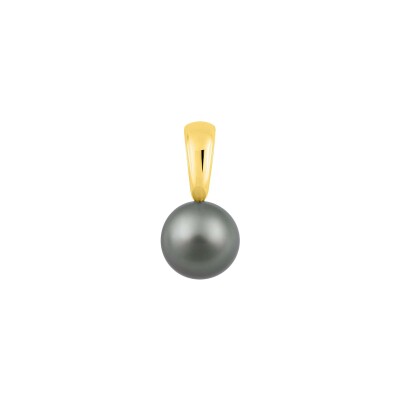 Pendentif en or jaune et perle
