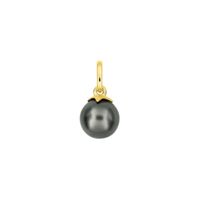 Pendentif en or jaune et perle