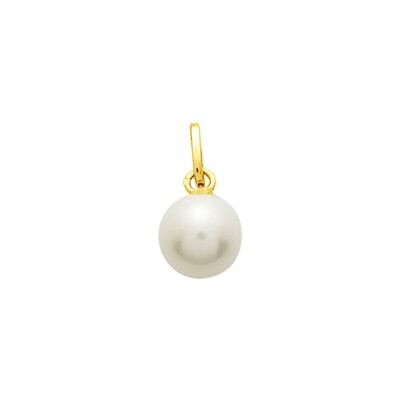 Pendentif en or jaune et perle