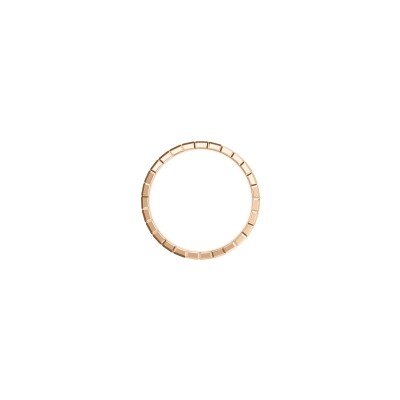 Chopard Ice Cube, rose gold, diamonds ring, size 52