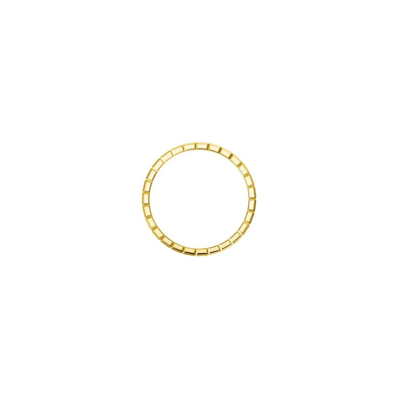 Chopard Ice Cube ring in yellow gold, size 53