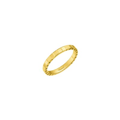 Bague Chopard Ice Cube en or jaune, taille 53