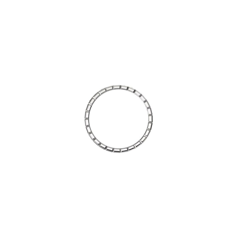 Bague Chopard Ice Cube en or blanc et diamants, taille 51