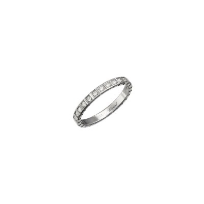 Bague Chopard Ice Cube en or blanc et diamants, taille 51