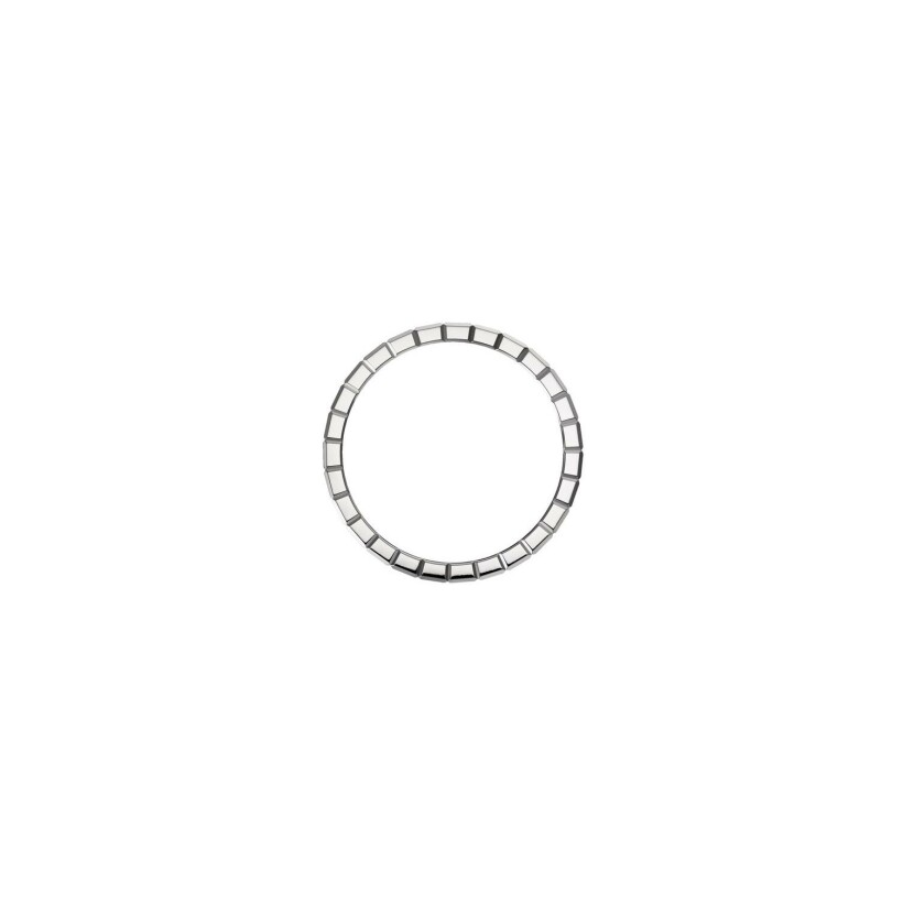 Bague Chopard Ice Cube en or blanc et diamant, taille 51