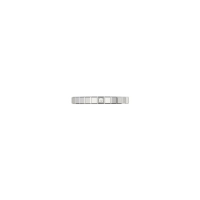 Bague Chopard Ice Cube en or blanc et diamants, taille 53