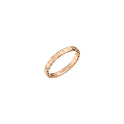 Chopard Ice Cube wedding ring, rose gold, taille 53