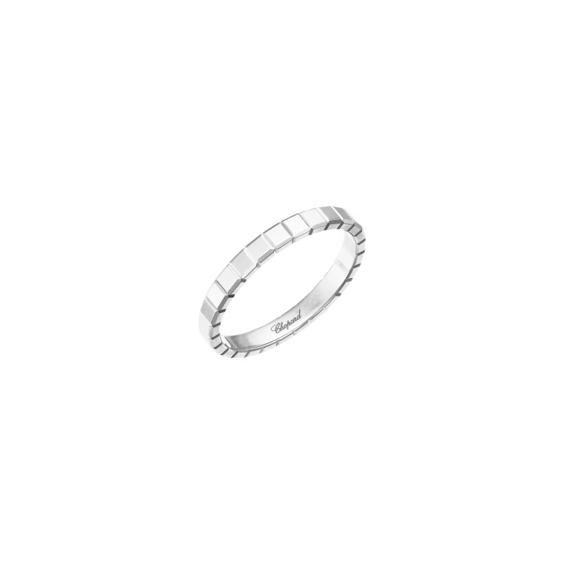 Chopard Ice Cube ring in platinum, size 53