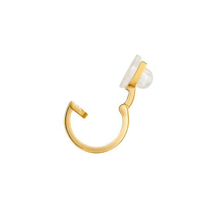 Mono boucle d'oreille dinh van Pulse dinh van en or jaune et diamants