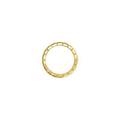 Bague Chopard Ice Cube en or jaune et diamants, taille 52