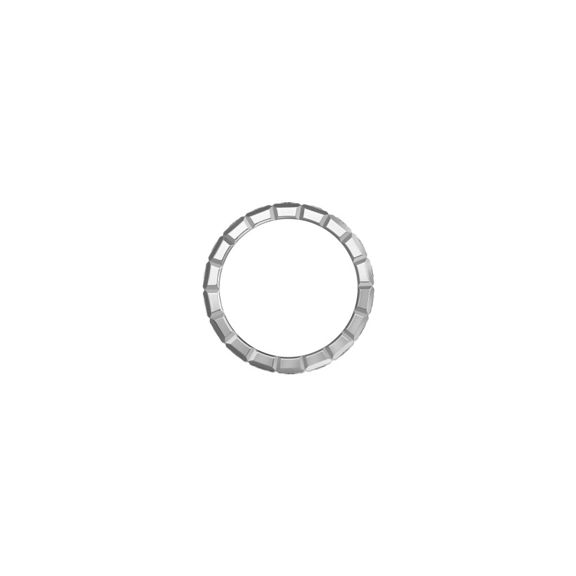 Chopard Ice Cube ring in white gold and diamonds, size 51