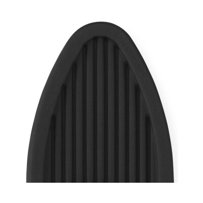 Bracelet montre Rochet Albatros en silicone noir - 22mm