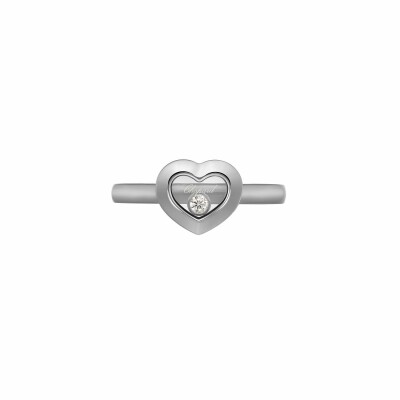 Bague Chopard Happy Diamonds en or blanc et diamant