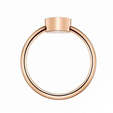 Chopard My Happy Hearts ring, ethical pink gold and diamonds, size 54