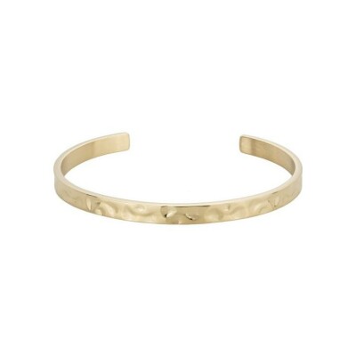 Bracelet en acier pvd doré