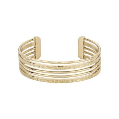 Bracelet en acier pvd doré