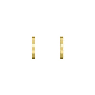 Chopard Ice Cube, yellow gold earrings