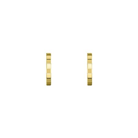 Boucles d'oreilles Chopard Ice Cube en or jaune