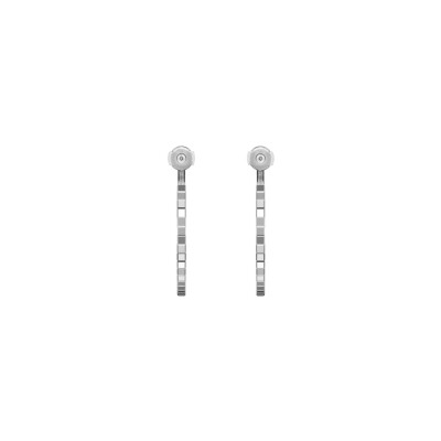 Chopard Ice Cube earrings, white gold