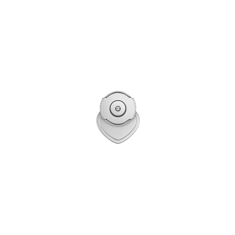 Chopard My Happy Hearts single earring, white gold and diamonds