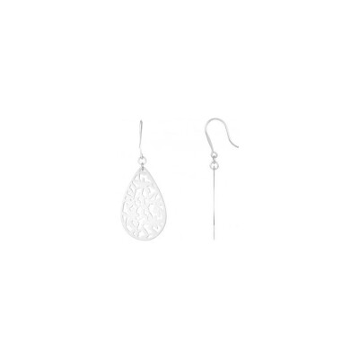 Boucles d'oreilles gouttes Phebus en acier