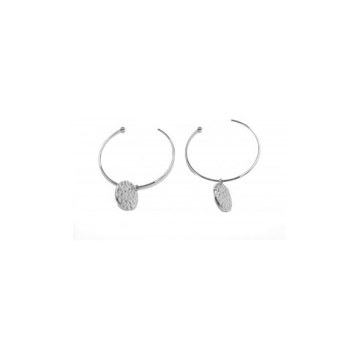 Boucles d'oreilles Phebus en acier