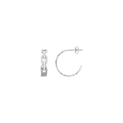 Boucles d'oreilles Phebus en acier