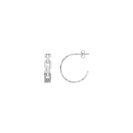 Boucles d'oreilles Phebus en acier