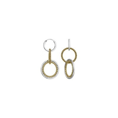 Boucles d'oreilles Phebus en acier