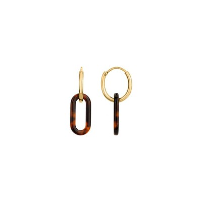 Boucles d'oreilles Phebus en acier