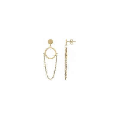 Boucles d'oreilles Phebus en acier