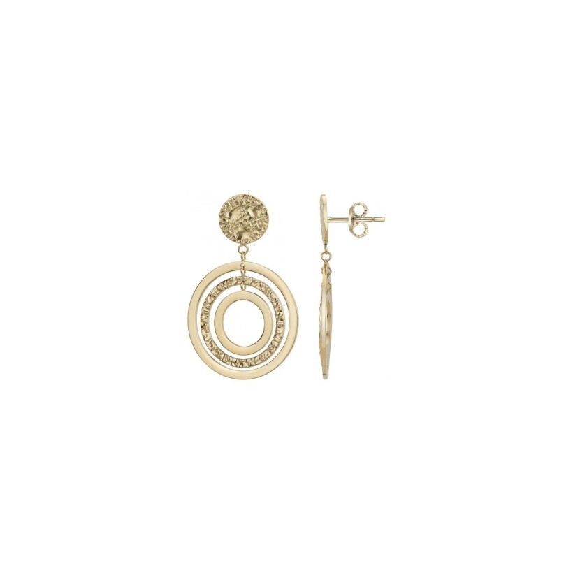 Boucles d'oreilles Phebus en acier