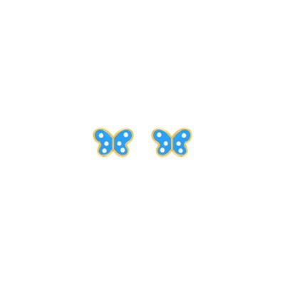 Clous d'oreilles en or jaune
