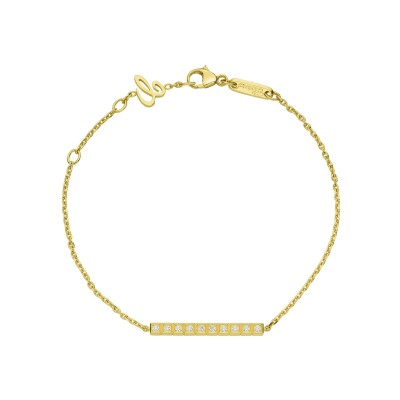 Bracelet Chopard Ice Cube en or jaune et diamants