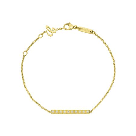 Chopard Ice Cube, yellow gold and diamonds bracelet