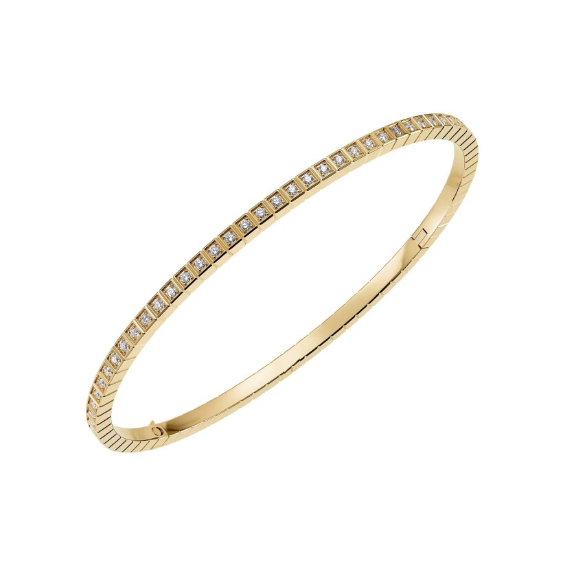 Chopard Ice Cube bracelet in yellow gold and diamonds, size L