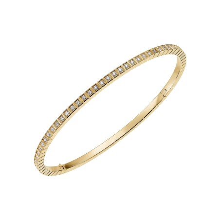 Chopard Ice Cube bracelet in yellow gold and diamonds fully-set, size L