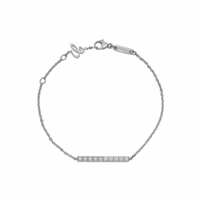 Bracelet Chopard Ice Cube Pure en or blanc et diamants