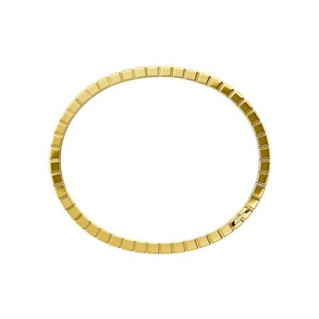 Chopard Ice Cube bracelet in yellow gold and diamonds semi-set, size L