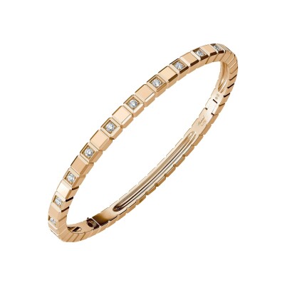 Chopard Ice Cube bracelet in rose gold and diamonds