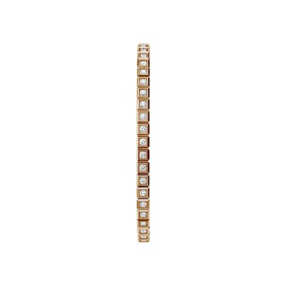 Bracelet Chopard Ice Cube en or rose et diamants