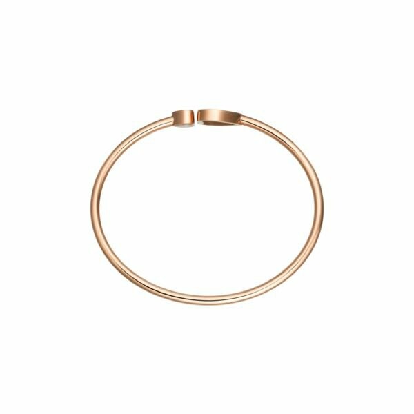 Chopard Happy Hearts Golden Hearts bracelet, rose gold and diamond, 17cm