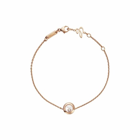 Chopard Happy Diamonds bracelet, rose gold, diamond