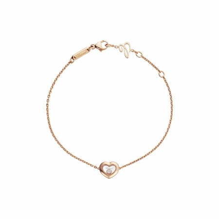 Chopard Happy Diamonds bracelet, rose gold, diamond